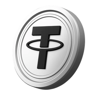 Sąskaitos informacijos skiltyje matoma Tether (USDT) moneta